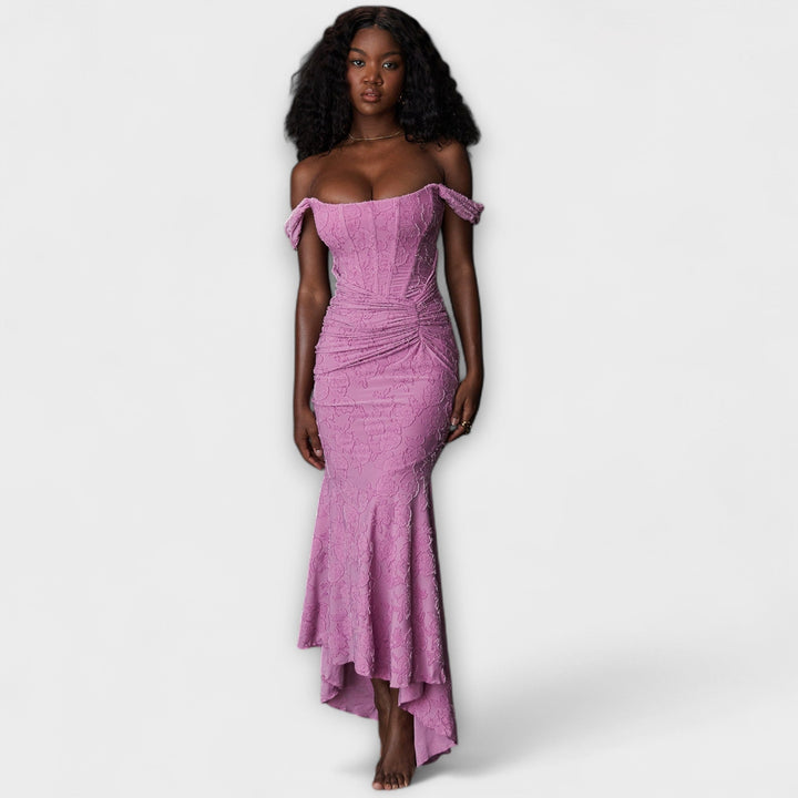 Renske - Long Dress with Elegant and Refined Corset