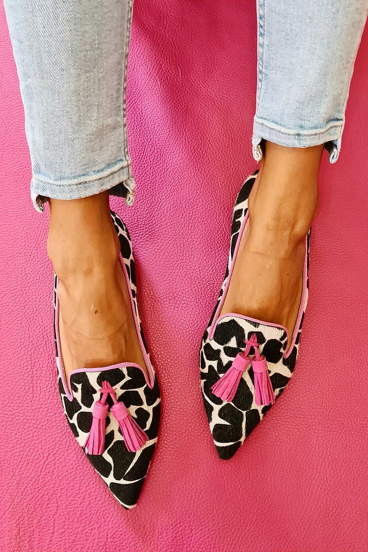 Phoria | Pointed Loafer With Tassels