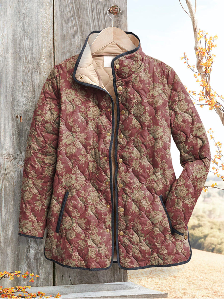 Taylor | Retro Floral Print Women&