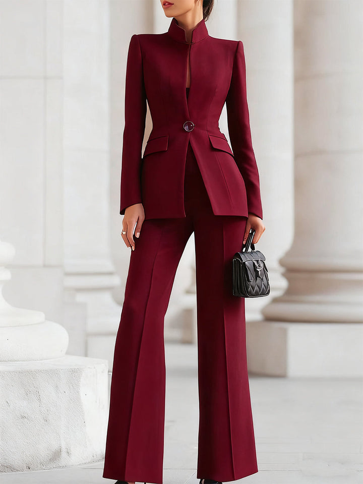 Sloane™ | Tailored Blazer &amp; Trouser Suit Set