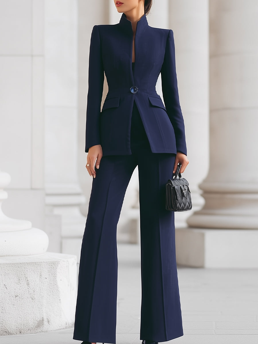 Sloane™ | Tailored Blazer &amp; Trouser Suit Set