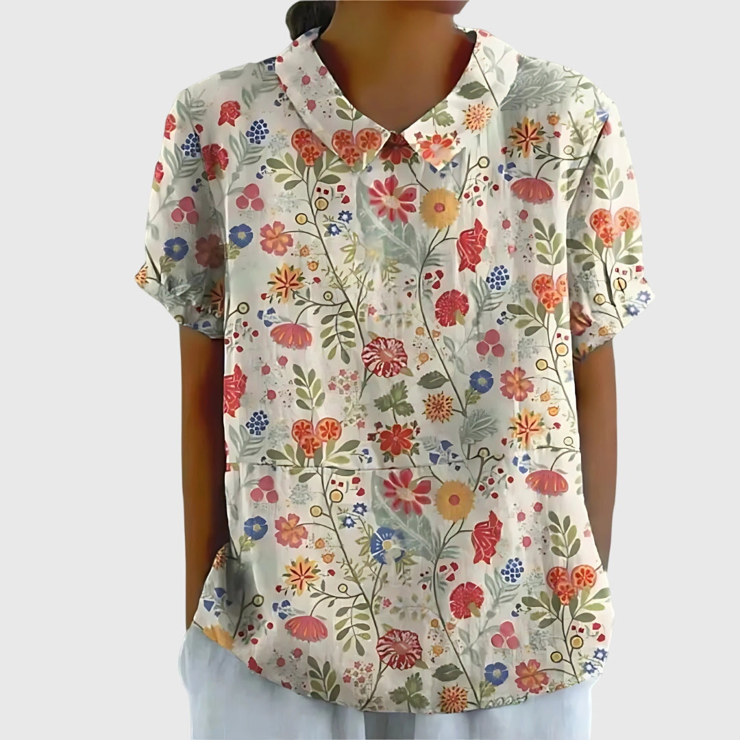 Annie | Floral Blouse