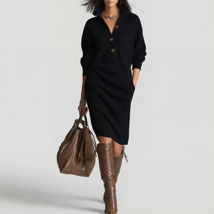 Judi - Chic Sweater Dress
