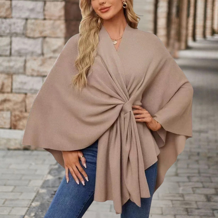 Silei | Elegant Poncho Sweater