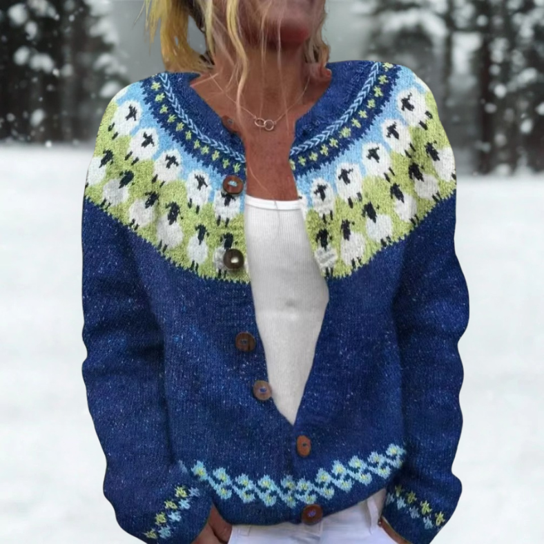 Elsa | Cozy Knit Winter Cardigan
