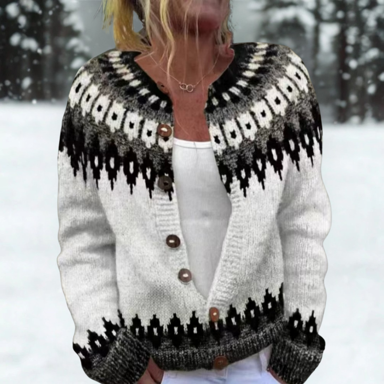 Brigitte | Cozy Knit Winter Cardigan