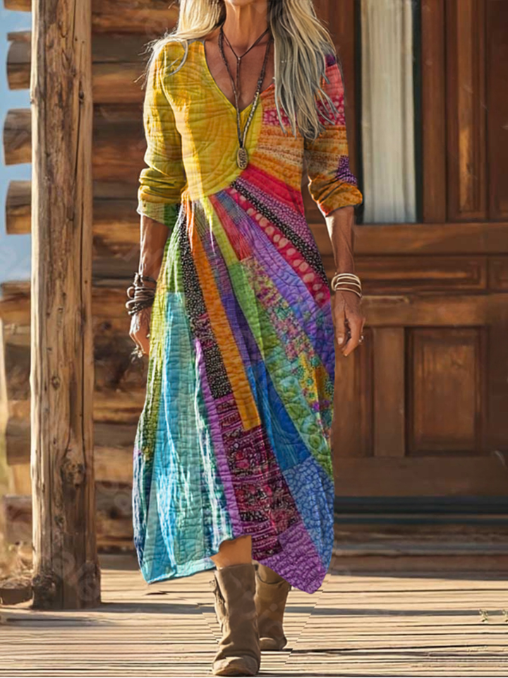 Judy | Bohemian Sun Design Dress