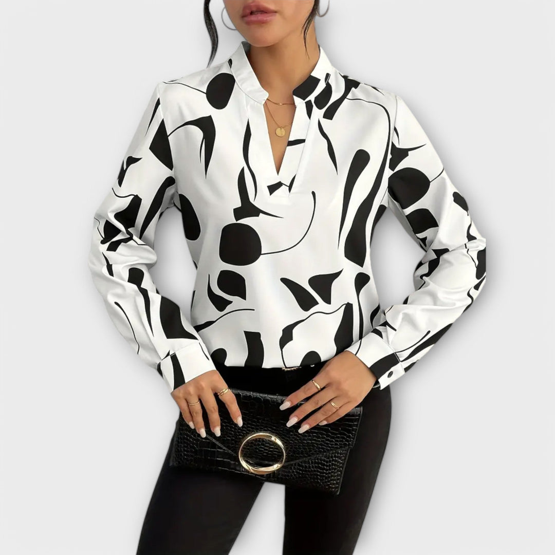 Annie | Elegant Blouse With Design