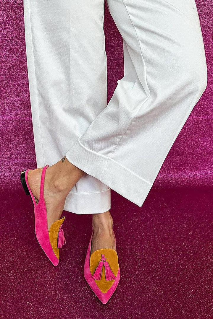 Tamyra | Tassel Slingbacks
